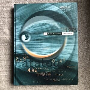 HP  Test and Measurement  Catalog 1999 Hewlett Packard